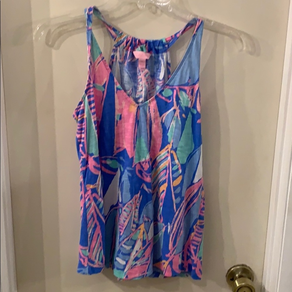 Lilly Pulitzer sailboat tank XS